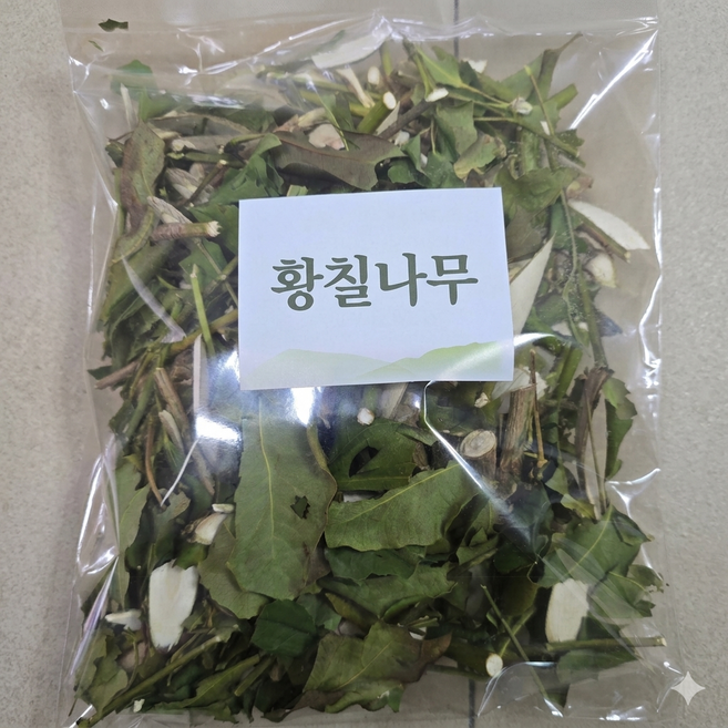 황칠혼합 1kg(황칠나무+황칠나무잎)( 삼계탕재료)사포닌, 500g, 2개
