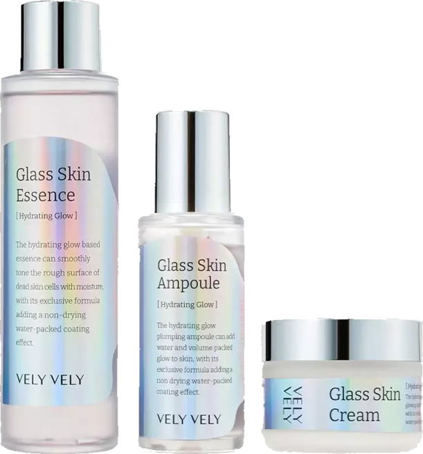 블리블리 광채피부 세트 앰플 에센스 크림 글래스스킨 3종, 1