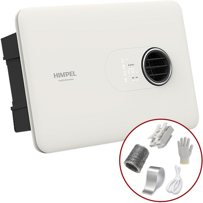 힘펠 휴젠뜨 노바 설치 부속 풀세트 FHD2-C150P_NOVA_T0002 욕실환풍기 힘펠환풍기 / 화이트, 방문설치(방문시별도결제)