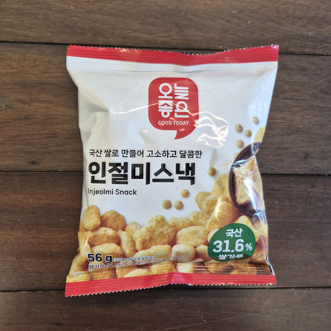 오늘좋은 인절미스낵 56g, 10개
