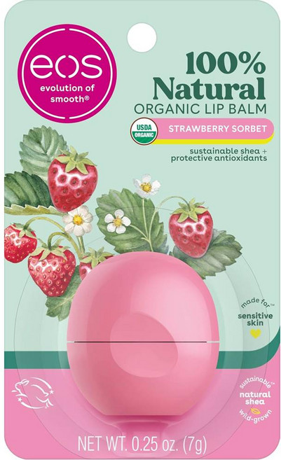 eos 립밤 스트로베리 소르베 0.25 oz