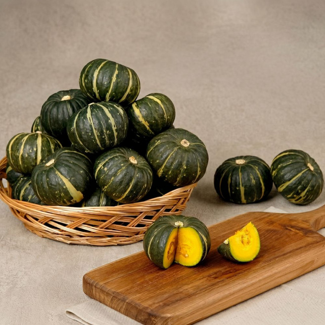 맛통령 제주 미니 단호박 맛있는 밤호박(보우짱), 1개, 2kg