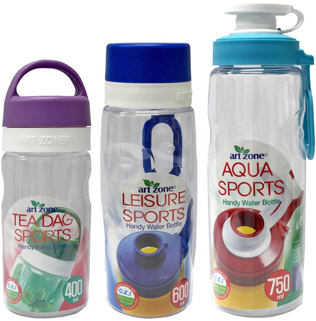 신성아트존 티백 스포츠핸디물병 750ml 휴대용물병 물통 색상랜덤, 1개