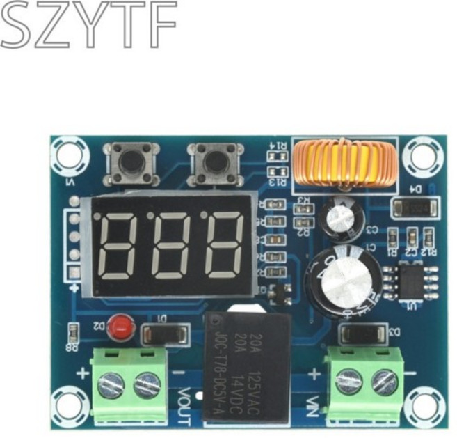 전압 디지털 오프 컷 12V 36V 24V M609 오버 12 보호 방전 배터리 LED XH 디스플레이 낮은 스위치 분리, 1개
