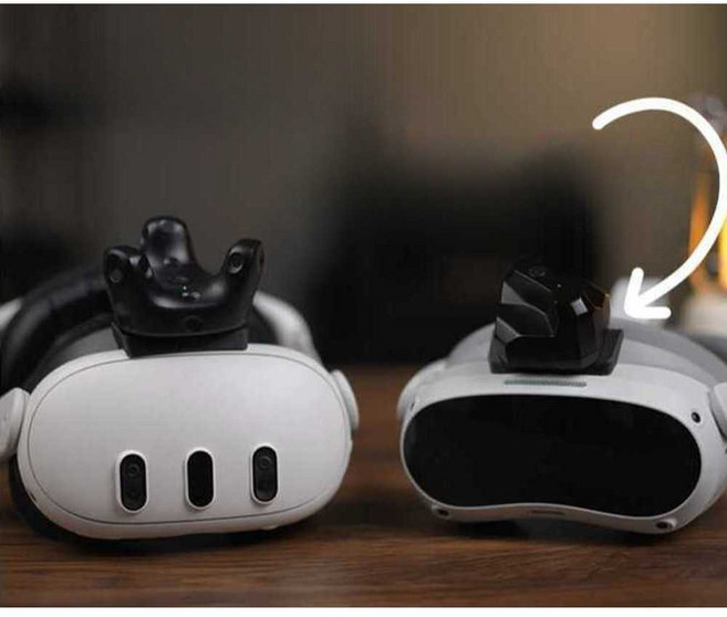 PICO4 Quest3 호환 VR 헤드업 트래커 베이스 액세서리, 1개