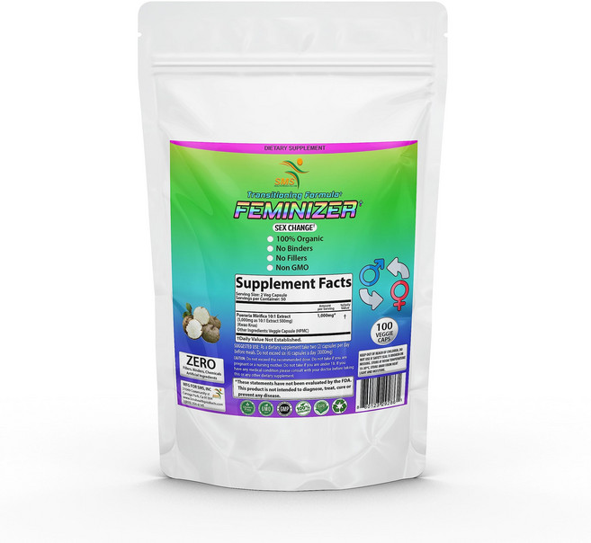 페미나이저 트랜스젠더 MTF 레이디보이 여성화 Feminizer Sex Change 1 000mg, 1개, 100정