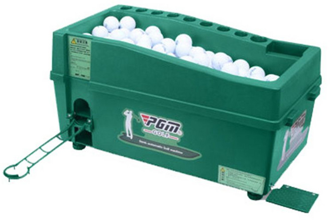 PGM 반자동 골프공 배급기 캐디기 무동력 실내/실외 골프연습 공 공급기 머신, 1