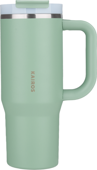 카이로스 데일리핏 플로 텀블러, 1개, 887ml, 파인그린