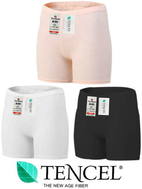 D&Y 텐셀 국산 여자 학생 치마 2부 3부 여름 속바지