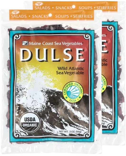 메인 코스트 씨 베지터블스 덜스 해조 56g 2개 대서양 해조 간식 - 쿠팡
