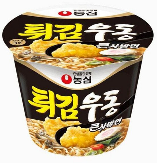 튀김우동 111gx16개 큰컵 Box 농심 85934PC 1(EA), 1개