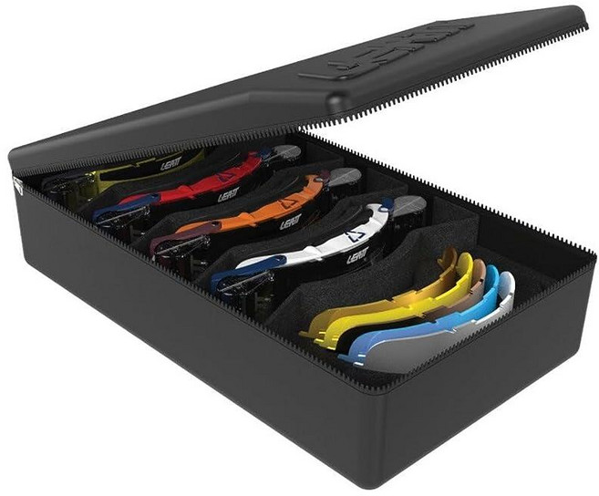 Leatt Goggle Case Velocity 성인 검정, 1개