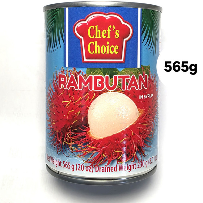 태국 과일캔 람부탄 리치 롱간 람부탄파인애플 그린잭프릇 과일통조림 worldfood, 565g