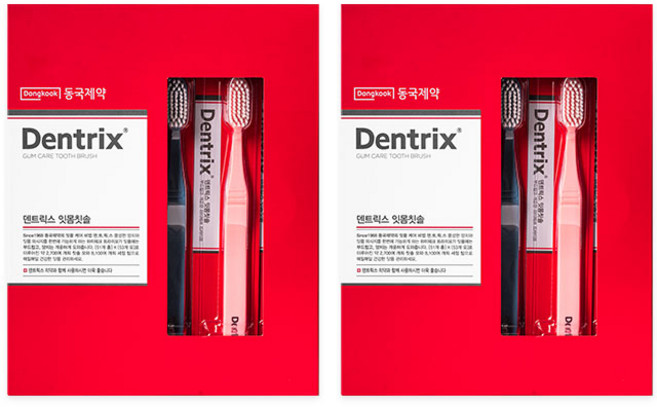 덴트릭스 잇몸 칫솔 5개입 2박스 (색상랜덤), 2세트