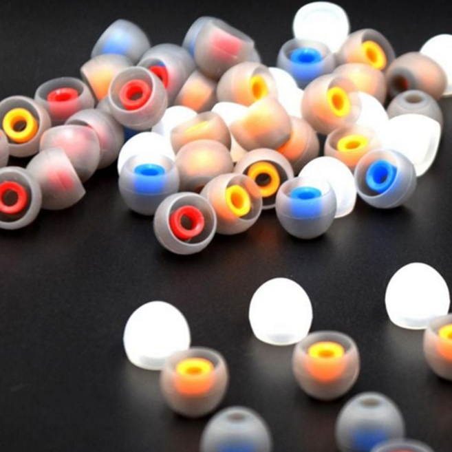 [3개묶음] 실리콘팁 이어폰 팁 소형이어폰 이어폰커버 이어패드 gt0+933TF, S 블루BL04606 한쌍