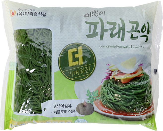 퀸즈몰_아리랑식품 이쁜이 파래곤약, 20개, 800g