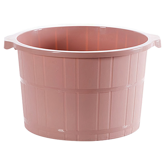 발지압 족욕대야, 1개, 핑크