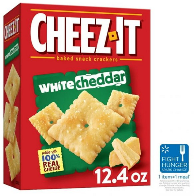 치즈잇 베이크드 스낵 크래커 화이트 체다, 351g, 1개