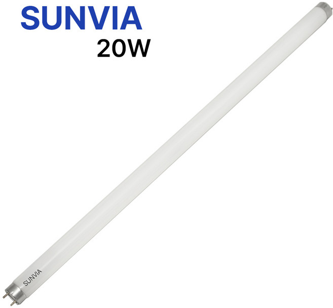 썬비아 포충등 포충램프 UVA 포충기등, 1개, 20w