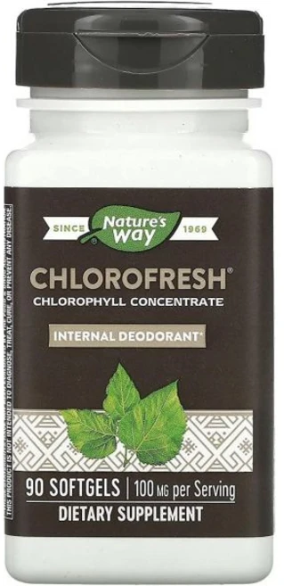 네이처스 웨이 클로로프레시 2팩 소프트젤 90개, 90정 - 쿠팡