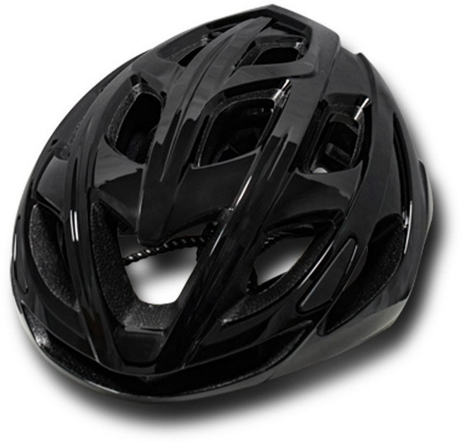 KoreVibe 자전거 헬멧 전동 킥보드 초경량 사이클 인라인, 블랙, 1개