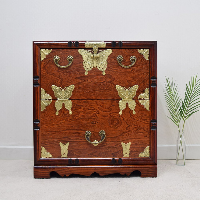 남원 향림공예 반오동 나비 제기함 600 반닫이 제기 보관함 제사 목기함 박스 오동나무, 1개