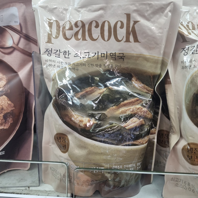 피코크 정갈한 쇠고기 들깨 미역국 500g 냉장, 6개