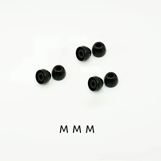 Penon Liqueur O Liqueur B 4.5mm 실리콘 HiFi 이어팁 시리즈 S M L XL 4.0-6.5mm 노즐 Audiophe 이어폰 IE, 35 Liqueur.B MMM