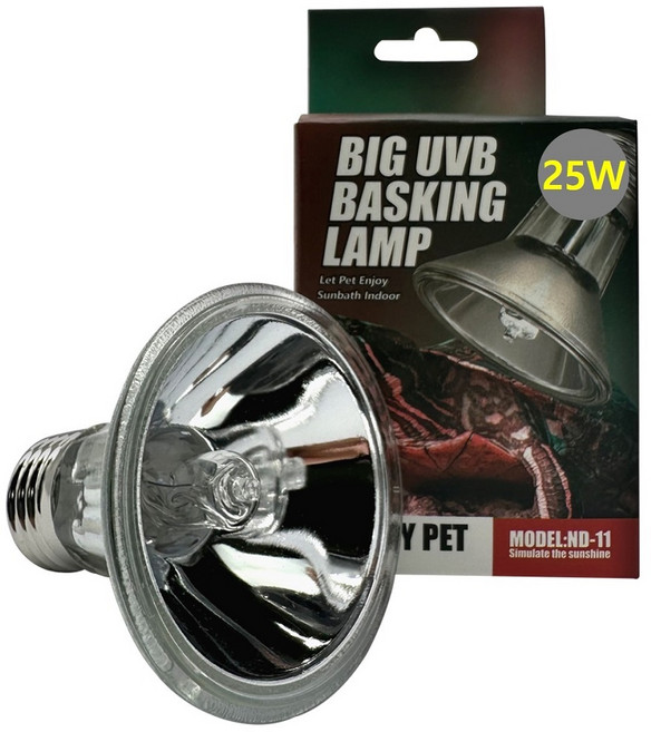 NomoyPet 파충류 히팅램프 보온등, 1개, NomoyPet-ND11 25W