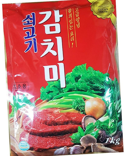 대상 쇠고기 감치미 1kg 10개 업소용 반찬 한식