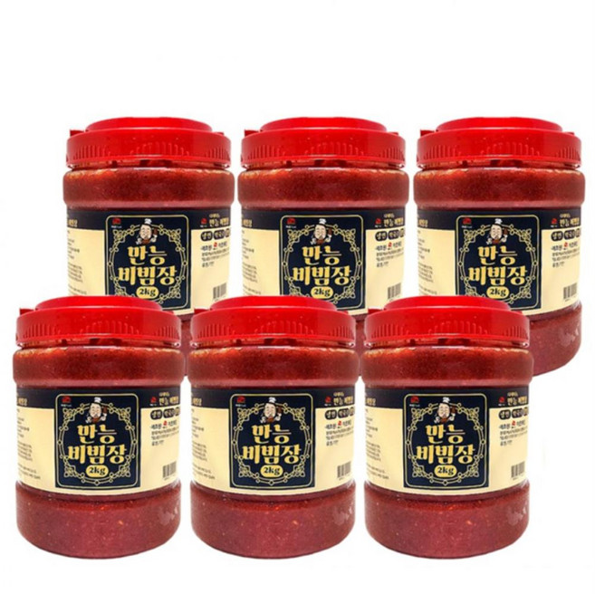 하남이조 만능양념장 2kg 6개