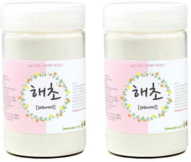 천연팩 해초가루 140g 통포장 숲으로허브 곡물팩 해초팩, 1개입, 2개