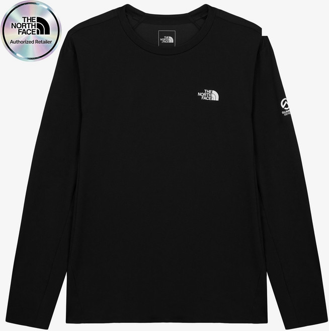 (노스페이스 공식) 남성 메라피크 긴팔 티 NT7TS10A_BLK