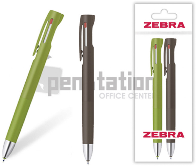 제브라 블렌3C 라떼 0.5mm 볼펜 2개 세트(한정판), 피스타치오라떼 1개 + 쇼콜라라떼 1개 세트