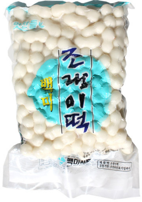 (무)백미 조랭이떡1kg, 1kg, 10개