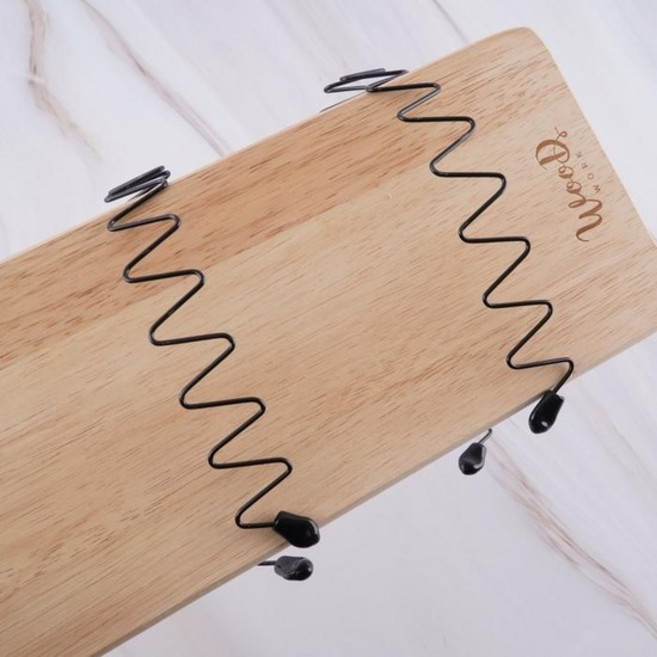 얇은 웨이브 머리띠 메탈 스프링 물결 탄력 헤어 밴드