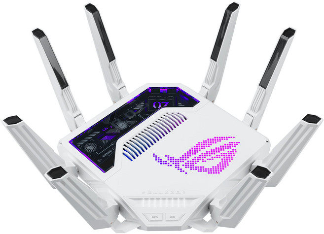 ASUS ROG Rapture GT-BE19000AI WiFi7 11529+5764+1376Mbps AI 10G AI 무선 라우터 규격, 1개