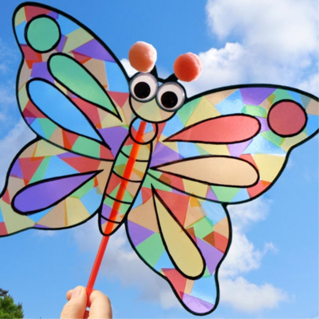 나비 만들기 선캐쳐 미술 체험 큰사이즈 5개 DIY 돌봄센터 어린이 키트 방과후 초등생