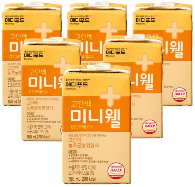 메디푸드 미니웰 고구마 바나나 커피 150ml, 1개