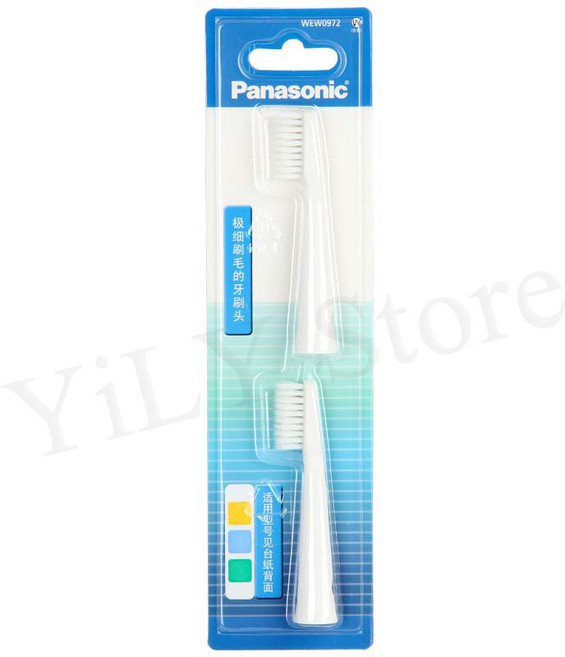 파나소닉 오리지널 전동 칫솔 헤드 WEW0972/WEW0971 EW-DM71/DM711/DM712/PDM7B/DM712/DM3/DML1 교체 브러