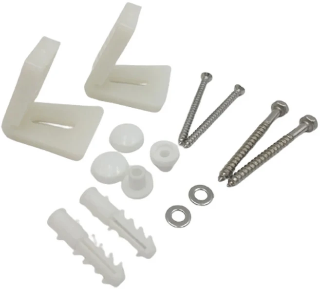 욕실 변기 나사 고정 키트 세미 받침대 앵글 플로어 Wc 변기 팬 비데 고정 욕실 피팅 키트 브래킷