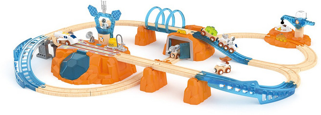 하페 화성탐험 기차세트 놀이 트랙 완구, 단품, 1개