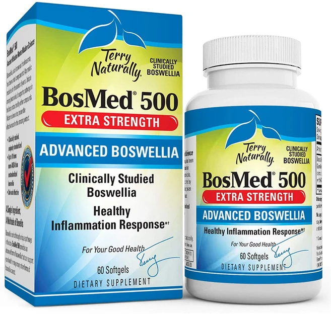 테리네츄럴리 보스메드 500 엑스트라 스트렝스 소프트젤, 60정, 1개 - 쿠팡