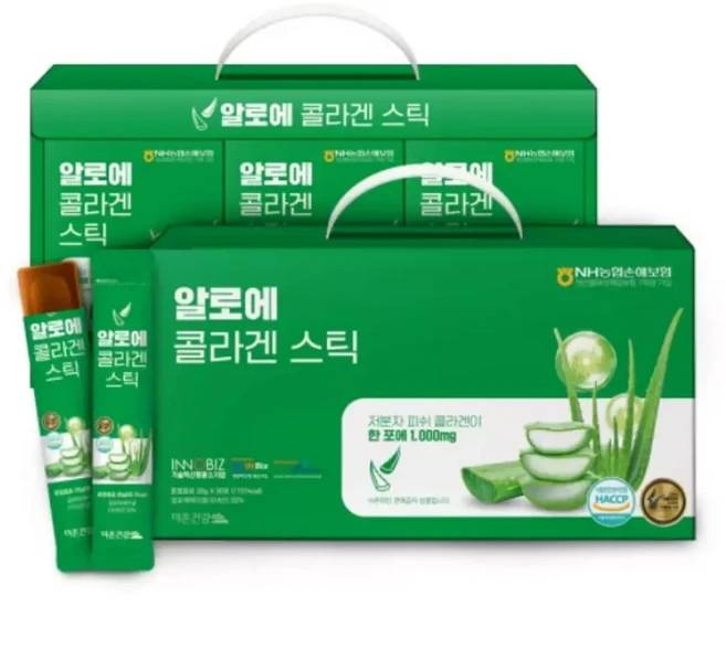 더조은 알로에 콜라겐 젤리스틱 20g x 26포, 1개
