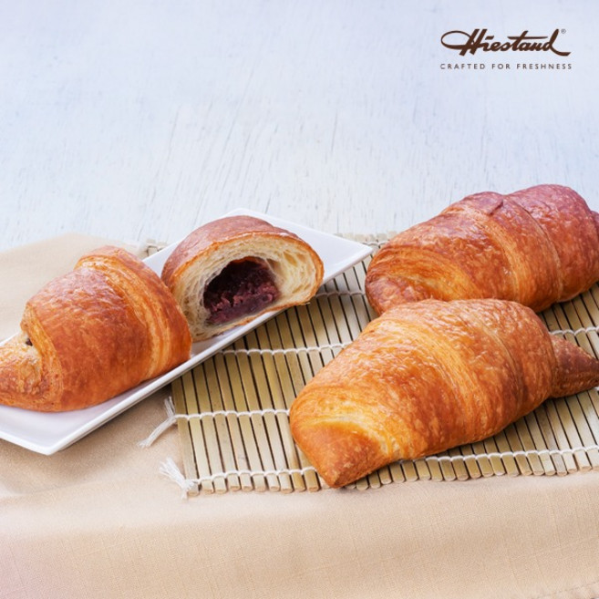[업소용] 레드빈기펠 단 팥 크로와상 생지 448개(4박스), 100g, 448개