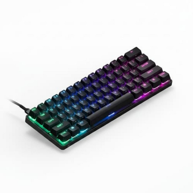 스틸시리즈 APEX PRO MINI US 유선겸용 텐키리스 게이밍 키보드, 컬러.St/64820, 쿨 혼합