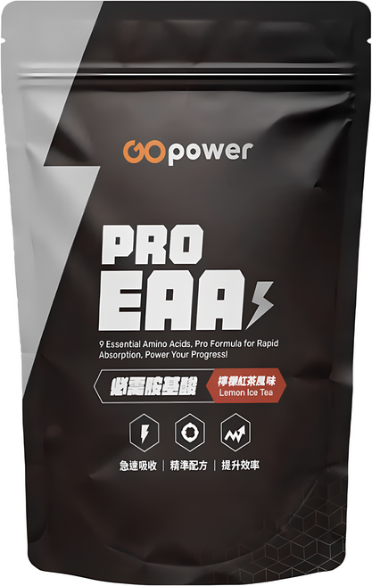 GOpower PRO EAA 必需胺基酸 檸檬紅茶風味, 420g, 1個