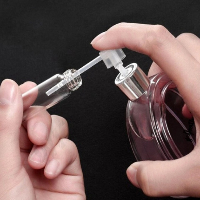 향수병 펌프헤드 리필 롱 노즐 향수 공병 소분펌프 도구 기구 옮기기 옮기는, 1개