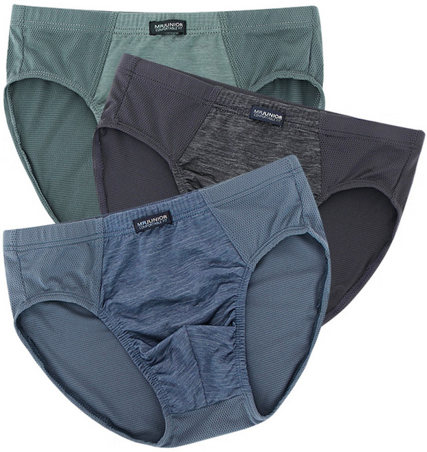 물랑루즈 매소드 인견 주니어 브리프 삼각팬티 3종