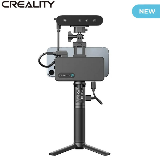 Creality CR Scan Ferret Pro 휴대용 무선 스캐닝 3D 스캐너 손떨림 방지 추적 24 비트 풀 컬러 0 1mm 정확도, CN_CR-Scan Ferret Pro, 01 CR-Scan Ferret Pro, 1개